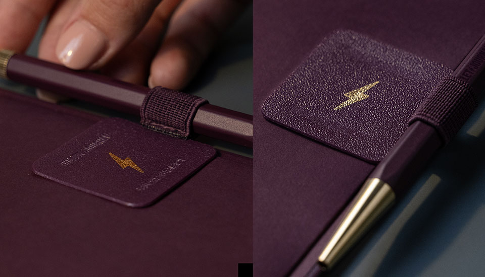 Poutko na pero Leuchtturm1917 Bullet Journal - Purple foto
